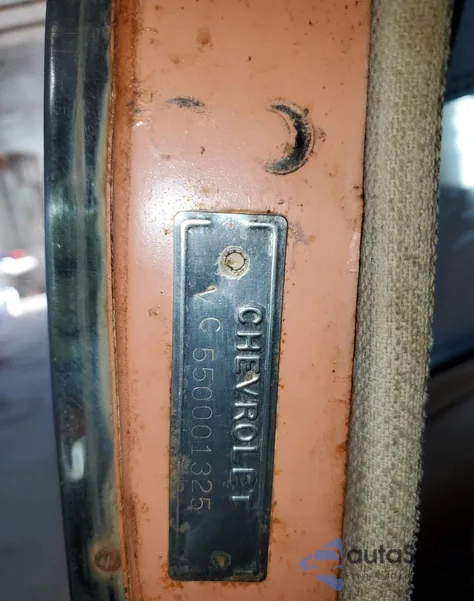 1955 Chevrolet Bel Air из США, поврежденный, VIN VC550001325